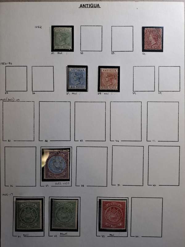 Antigua - 30 stamps - Reduced price