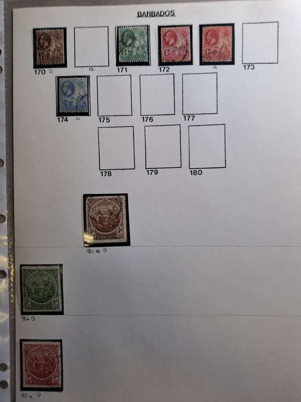 Barbados - 93 stamps - Reduced price