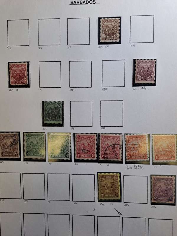 Barbados - 93 stamps - Reduced price