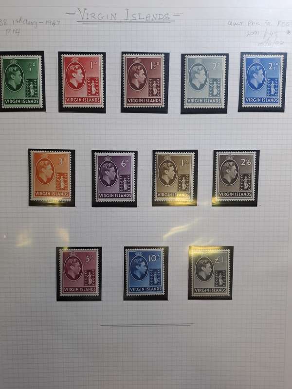 British Virgin Islands - 62 stamps - Reduced price