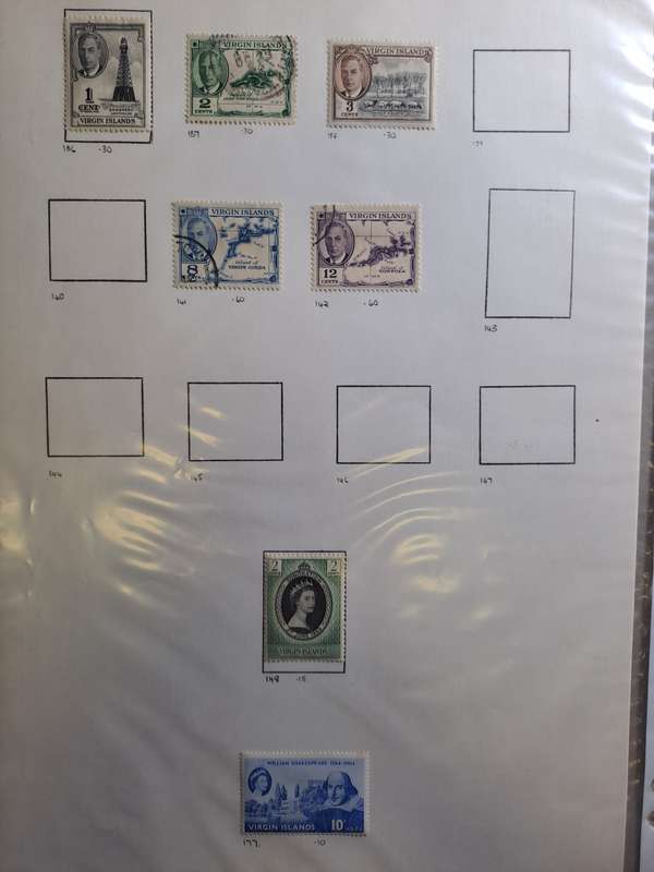 British Virgin Islands - 62 stamps - Reduced price