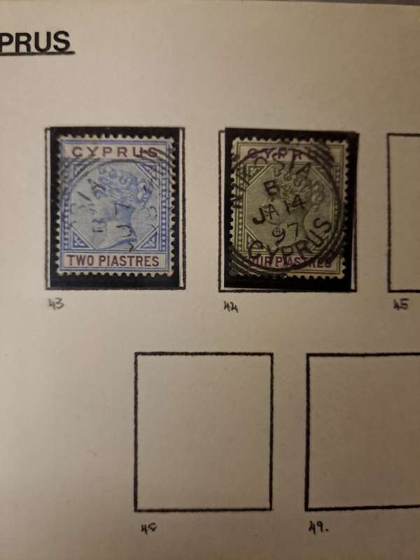 Cyprus - 65 stamps - Reduced price