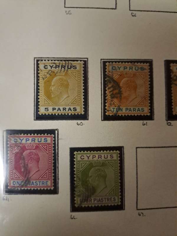 Cyprus - 65 stamps - Reduced price
