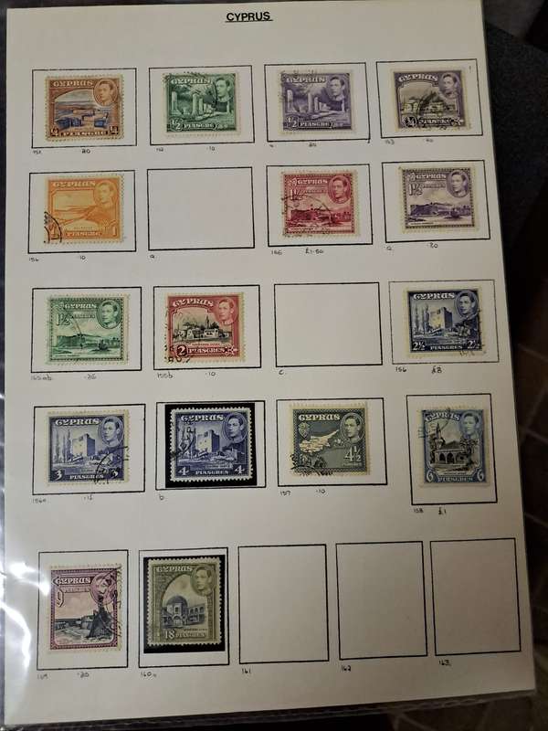 Cyprus - 65 stamps - Reduced price