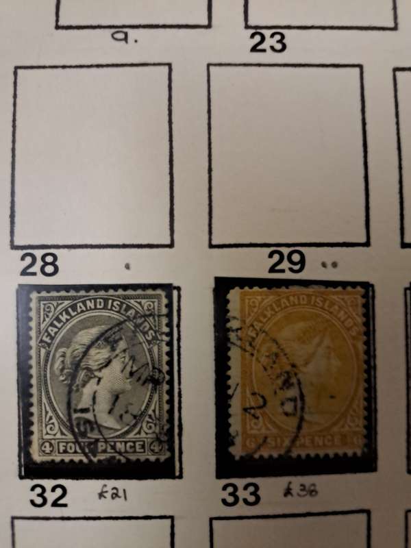 Falkland Islands - 31 stamps - Final Reduced price