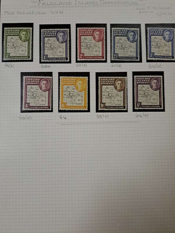Falkland Islands - 31 stamps - Final Reduced price