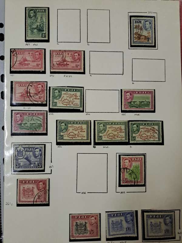 Fiji - 64 stamps - Final Reduced price