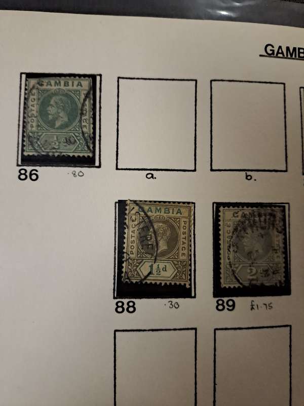 Gambia - 25 Stamps - Final Reduced price