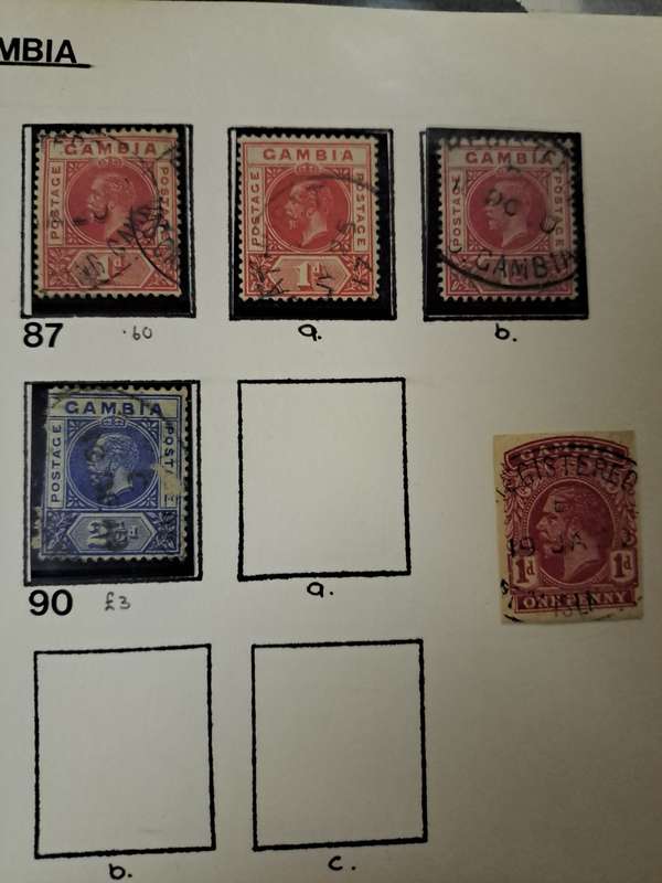 Gambia - 25 Stamps - Final Reduced price