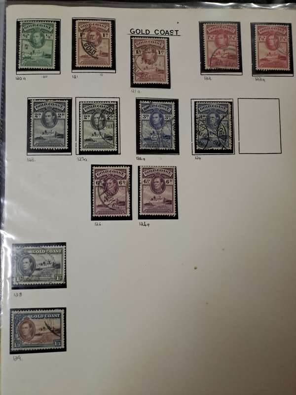 Ghana / Gold Coast - 43 Stamps - Final Reduced price