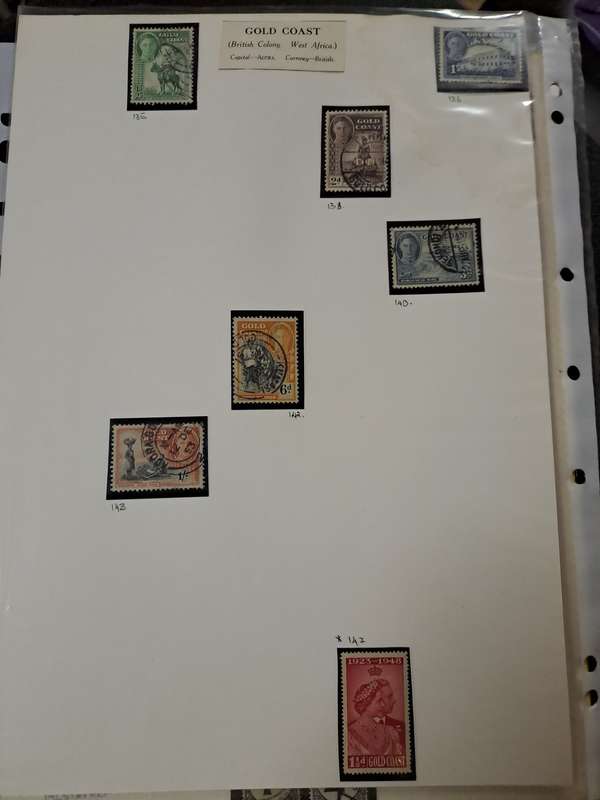 Ghana / Gold Coast - 43 Stamps - Final Reduced price