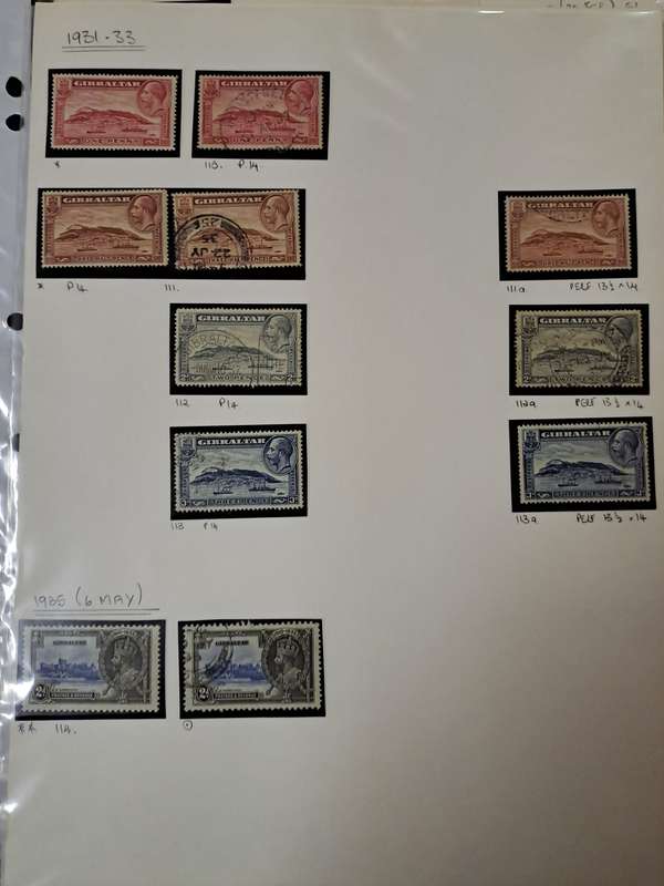Gibraltar - 50 stamps - Reduced price