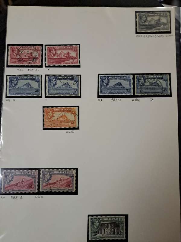 Gibraltar - 50 stamps - Reduced price