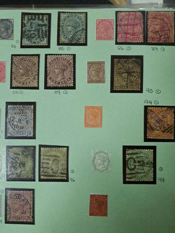 India and states - 346 stamps - Reduced price