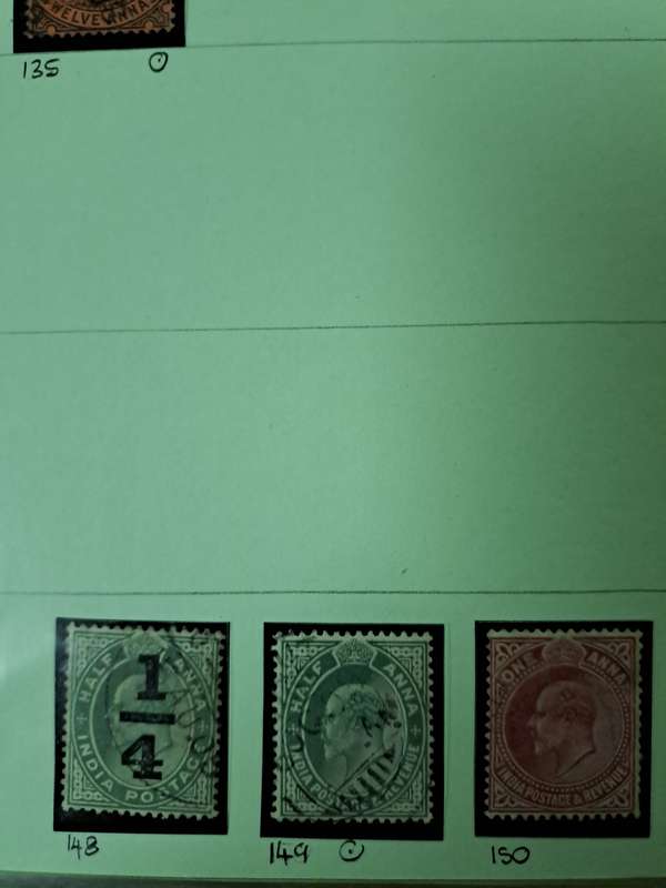 India and states - 346 stamps - Reduced price