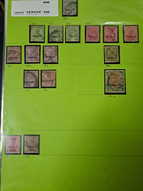 India and states - 346 stamps - Reduced price