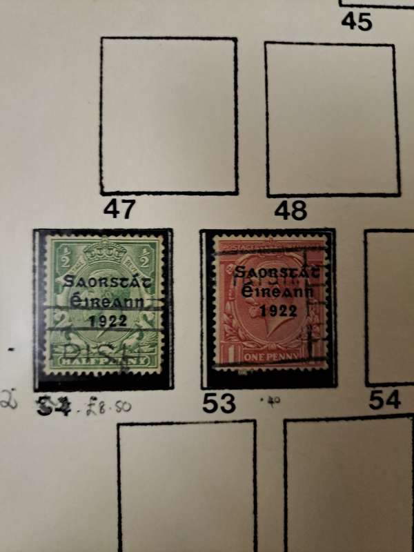Ireland - 65 stamps - Reduced price