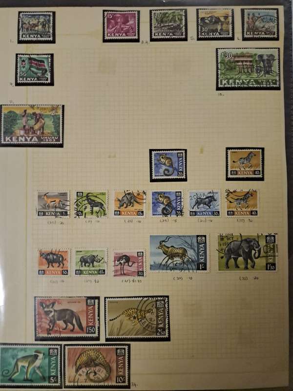 Kenya - 39 stamps