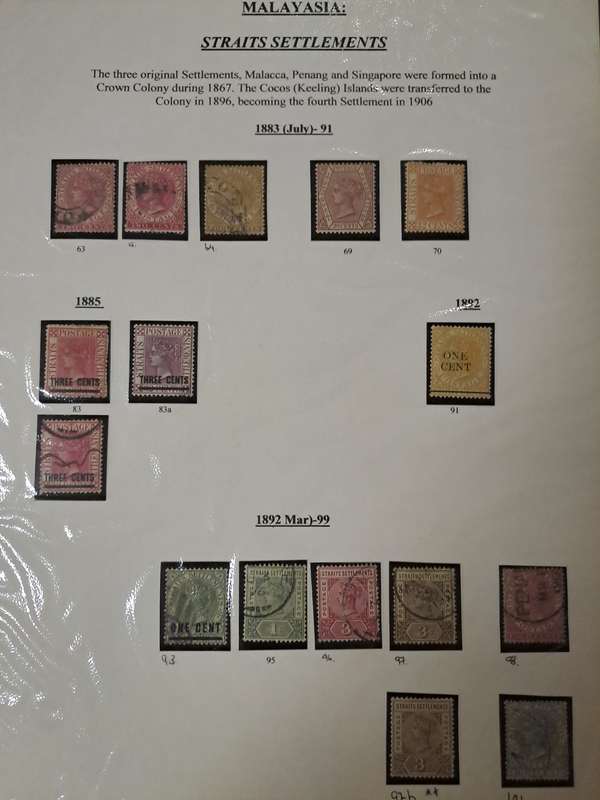 Straits Settlements - Sabah - 48 stamps