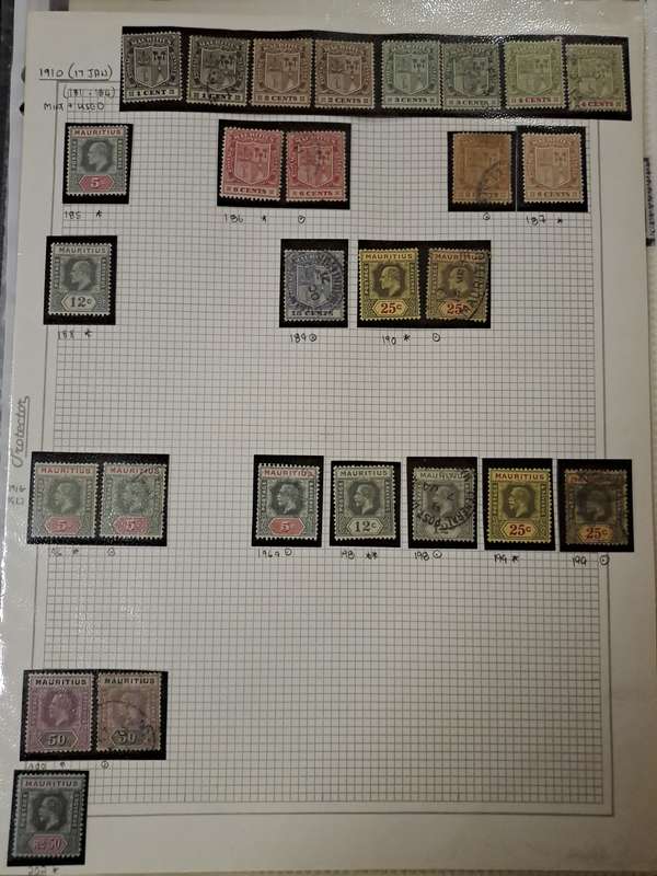 Mauritius - 84 Stamps