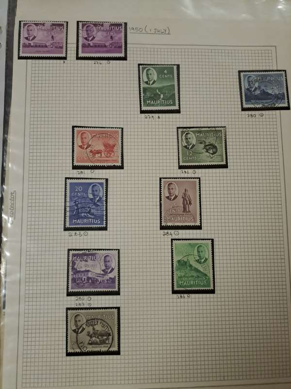 Mauritius - 84 Stamps