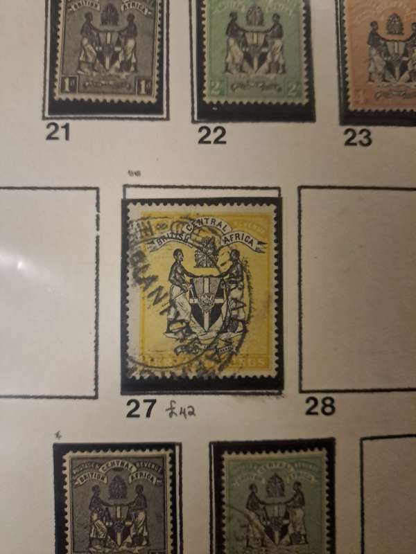 British Central Africa - 16 Stamps - Reduced price