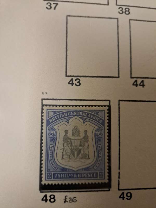 British Central Africa - 16 Stamps - Reduced price