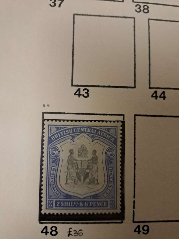 British Central Africa - 16 Stamps - Reduced price