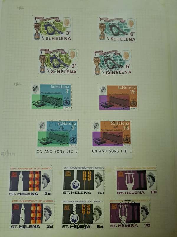 St. Helena - 102 Stamps - Reduced price