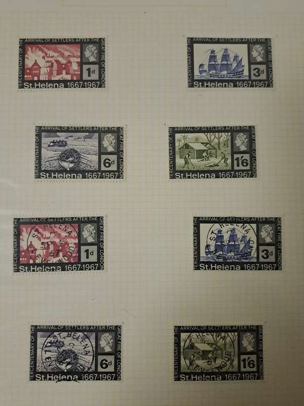 St. Helena - 102 Stamps - Reduced price