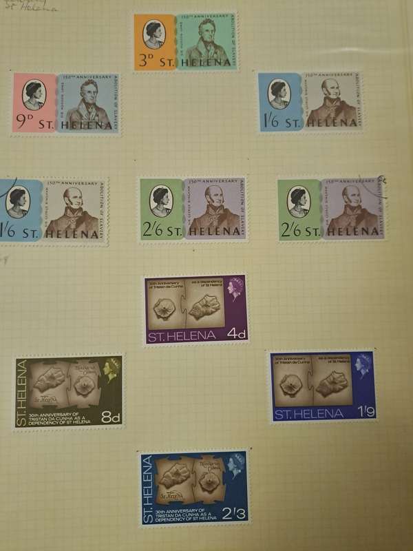 St. Helena - 102 Stamps - Reduced price