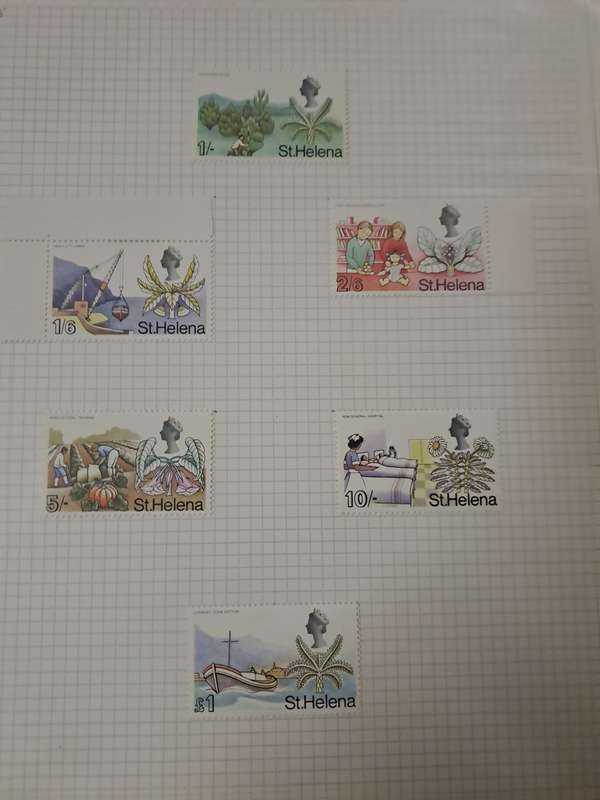 St. Helena - 102 Stamps - Reduced price