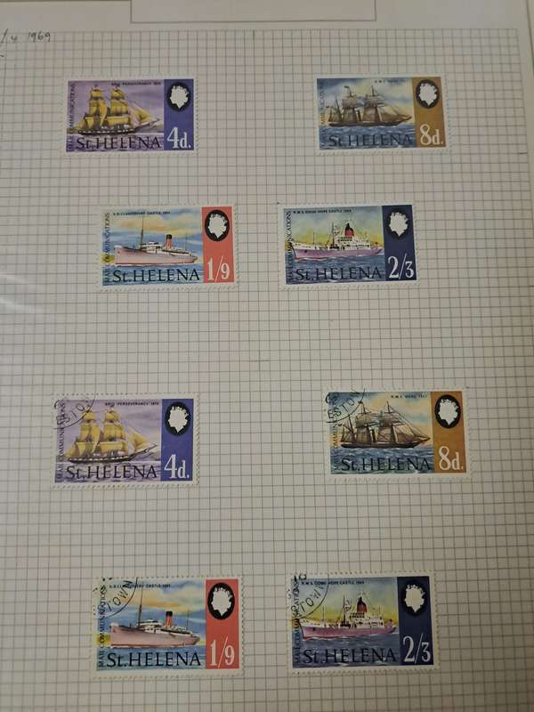 St. Helena - 102 Stamps - Reduced price