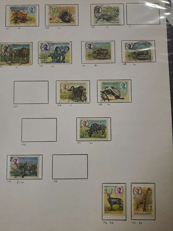 Swaziland - 13 Stamps - Reduced price