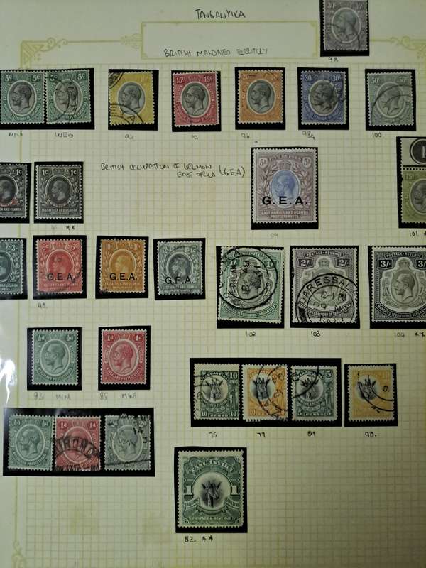 Tanganyika - 29 Stamps - Reduced price