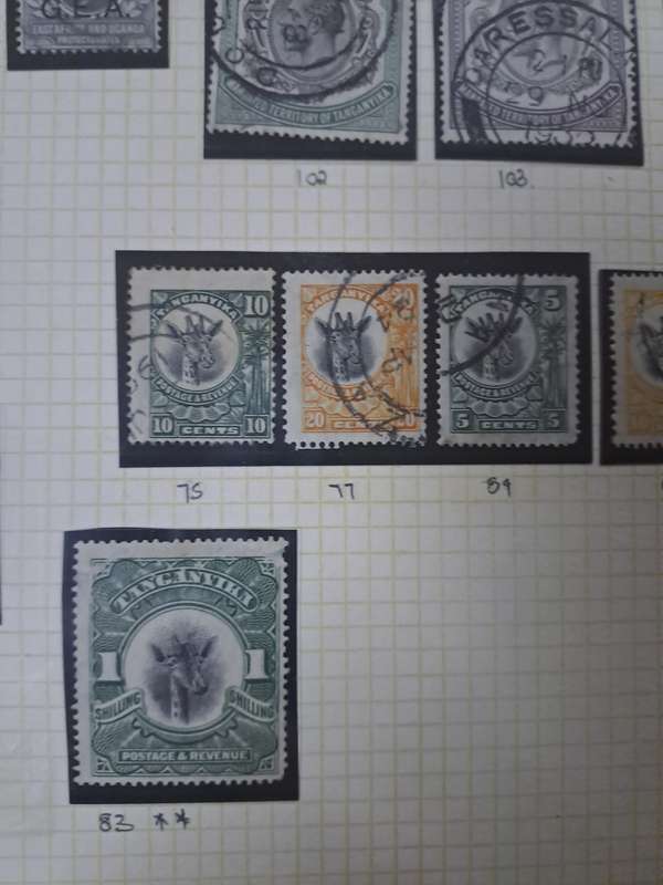Tanganyika - 29 Stamps - Reduced price