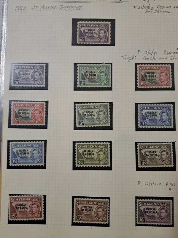 Tristan da Cunha - 43 Stamps - Reduced price