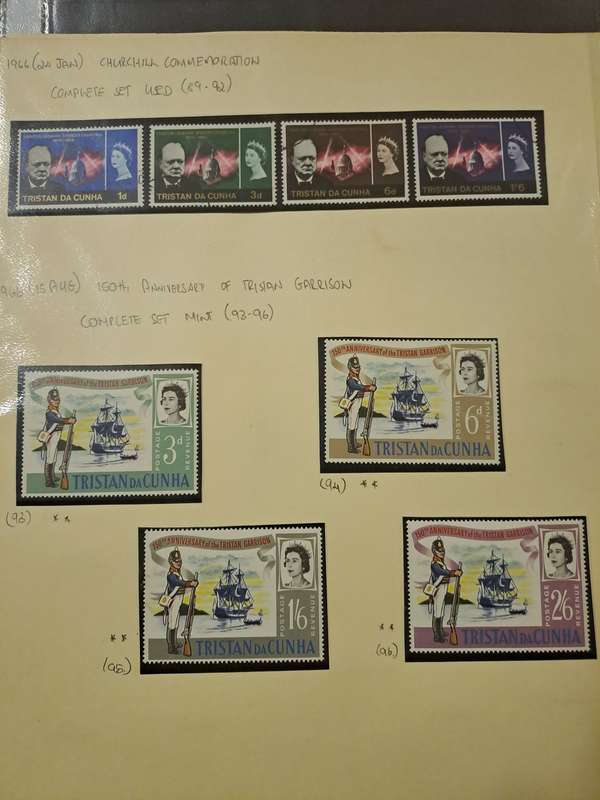 Tristan da Cunha - 43 Stamps - Reduced price