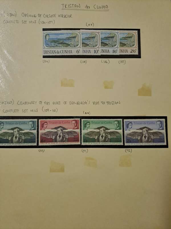 Tristan da Cunha - 43 Stamps - Reduced price