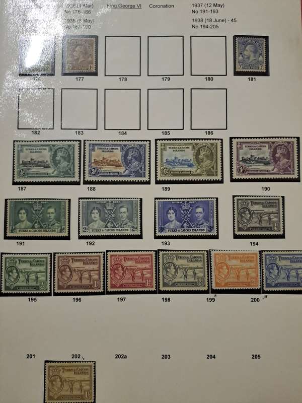 Turks & Caicos Islands - 73 Stamps - Reduced price