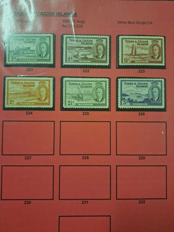 Turks & Caicos Islands - 73 Stamps - Reduced price