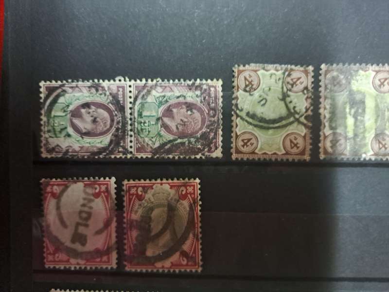 GB - KE VII - 10 quality stamps