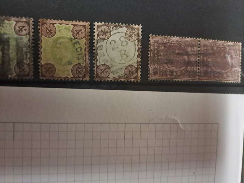GB - KE VII - 10 quality stamps