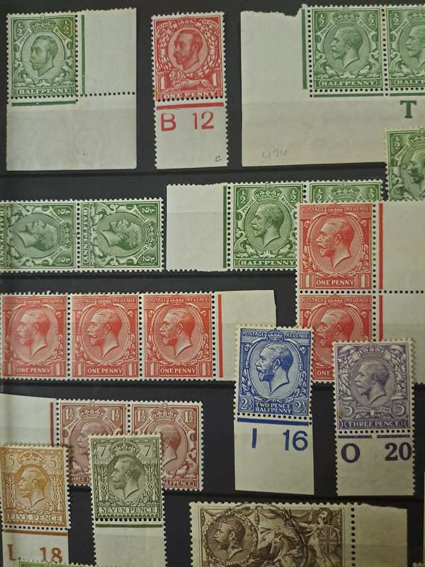 GB KG V - 99 Stamps - Reduced price