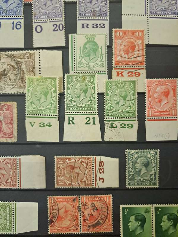 GB KG V - 99 Stamps - Reduced price