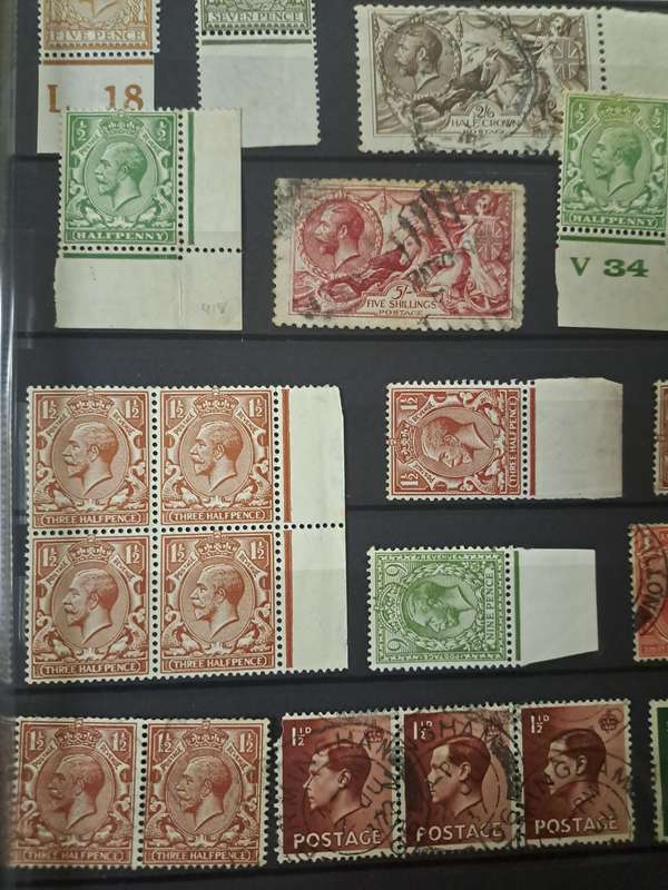 GB KG V - 99 Stamps - Reduced price