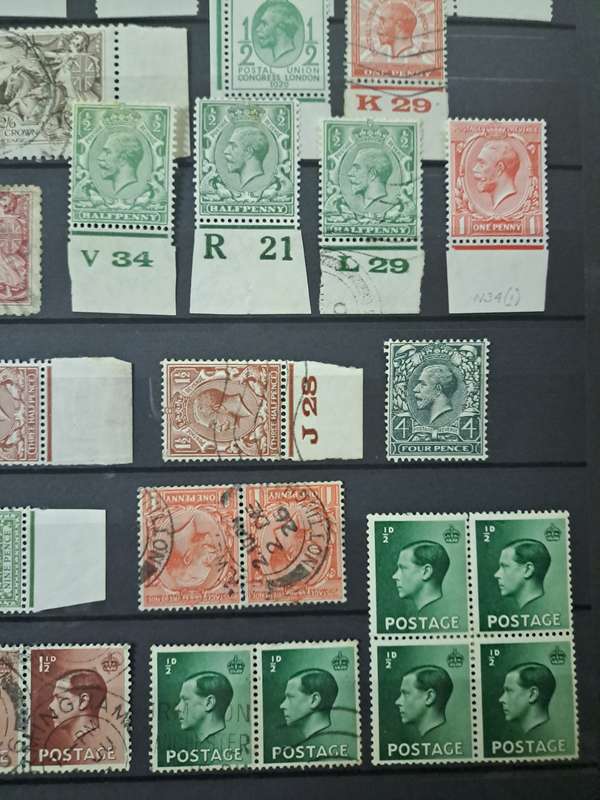 GB KG V - 99 Stamps - Reduced price