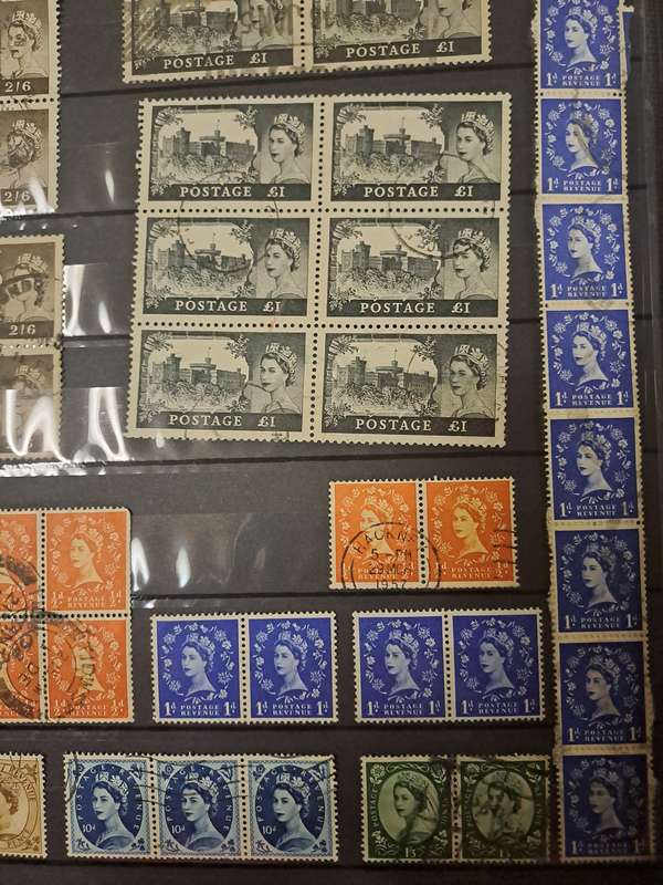 QE II + GB Postage due stamps - reduced price