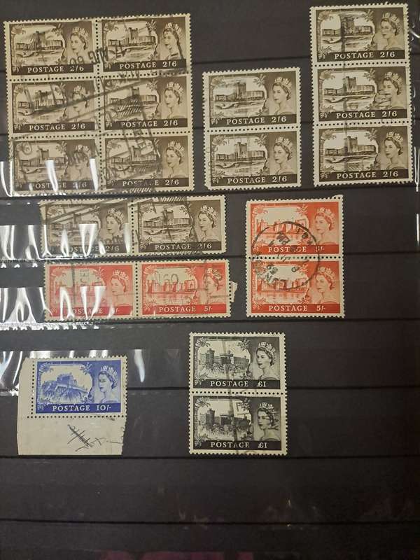 QE II + GB Postage due stamps - reduced price