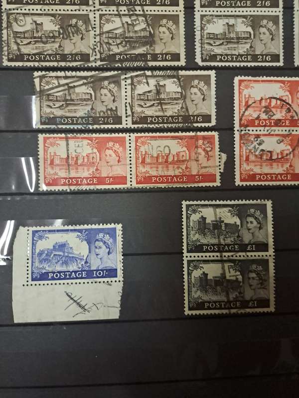 QE II + GB Postage due stamps - reduced price